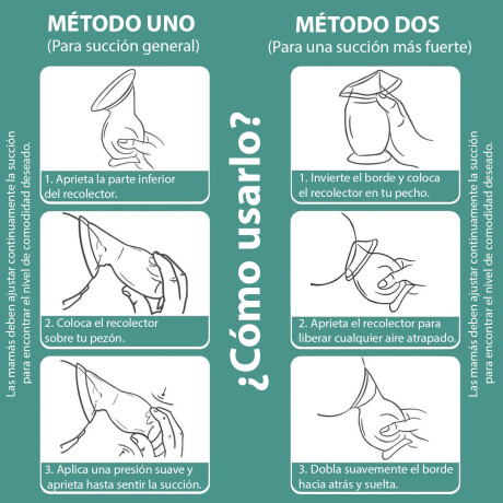 Pack de 2 Recolectores de Leche Materna Manuales en Silicona Bebesit Pack de 2 Recolectores de Leche Materna Manuales en Silicona Bebesit