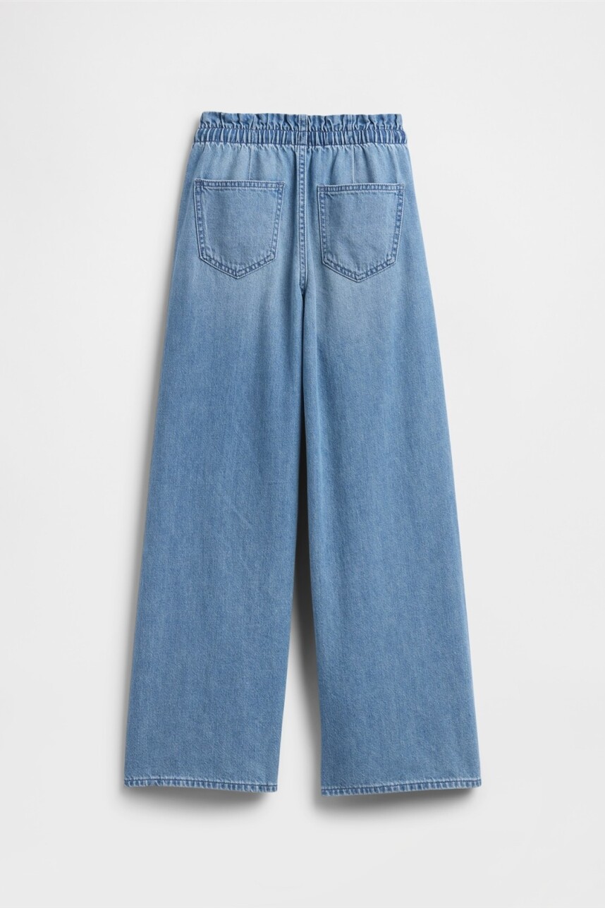 Jean Baggy Niña Medium Wash