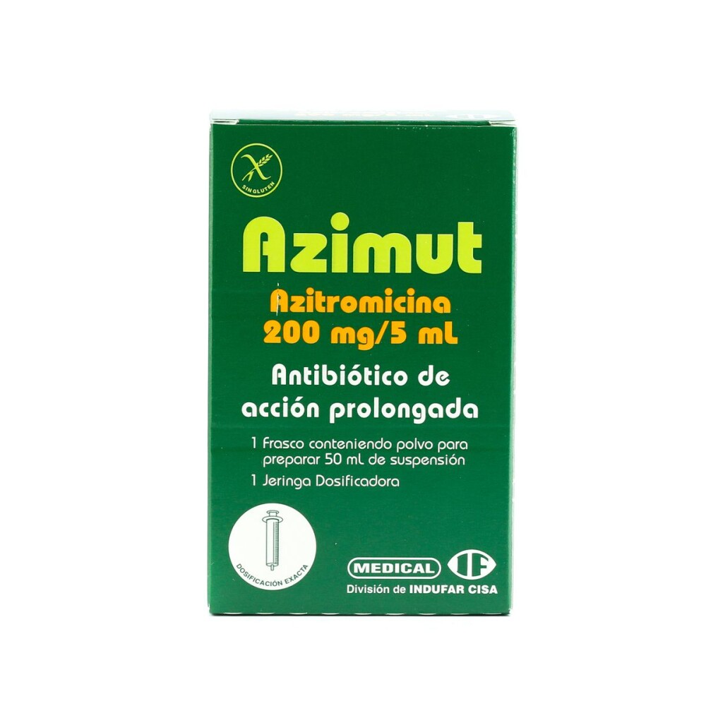 AZIMUT 200 MG.SUSP. FRASCO X 50 ML. única