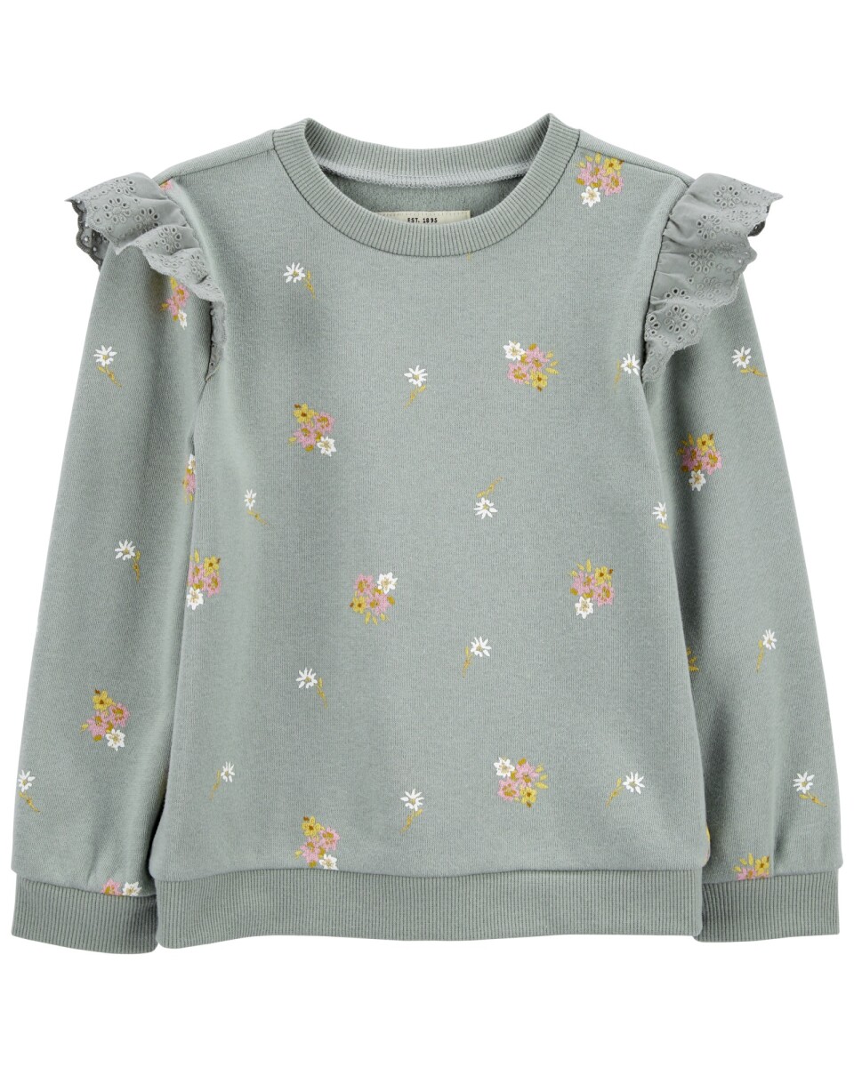 Buzo de algodón diseño floral 