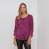 Blusa Tul Print BORDEAUX/MULTI