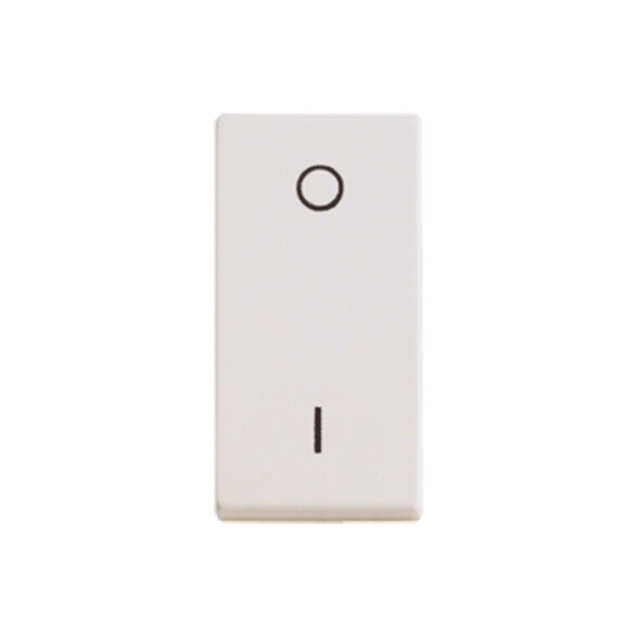 Módulo llave bipolar 10A 250V - Presta blanco C51112