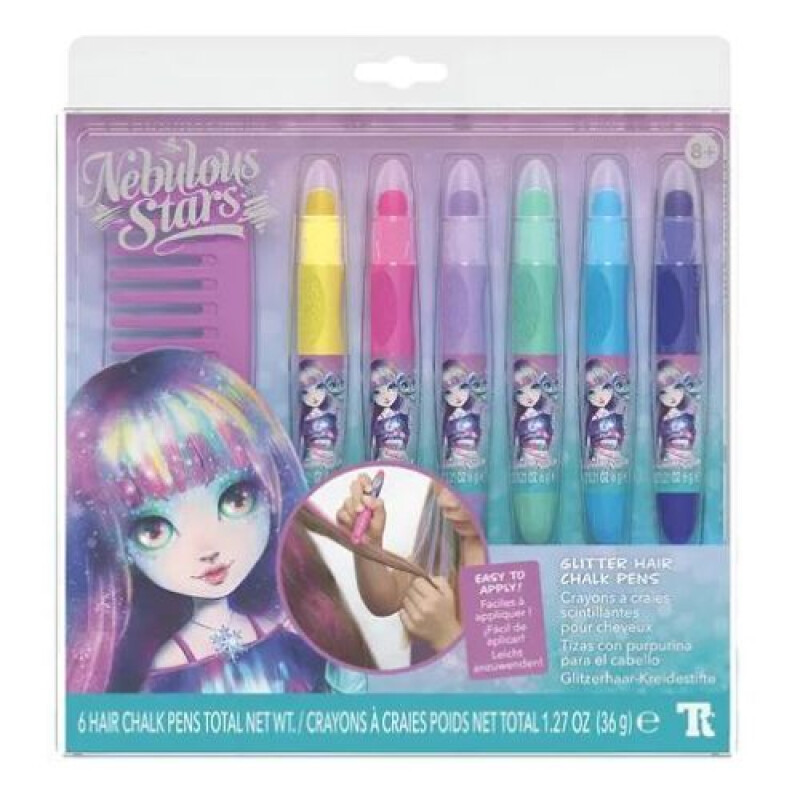 Glitter chalk pens - Nebulous Glitter Chalk Pens - Nebulous