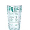 Vaso de vidrio medidor Gin