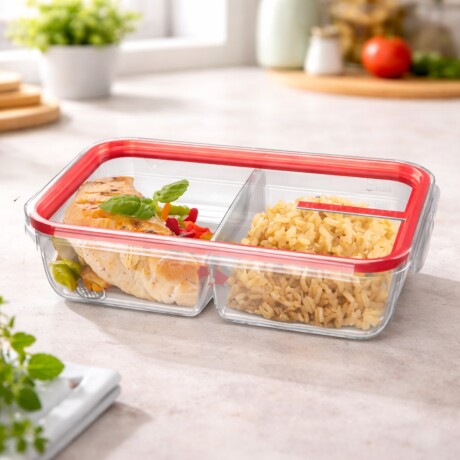 Pote con traba 730 ml ROSADO