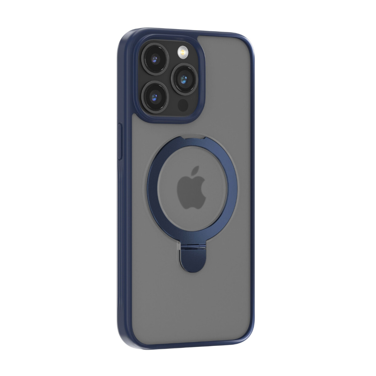 Protector Case Delight Series MagSafe Devia con Soporte para iPhone 15 Pro - Blue 