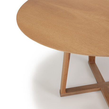 Mesa de Comedor Lotus - Redonda Madera Natural