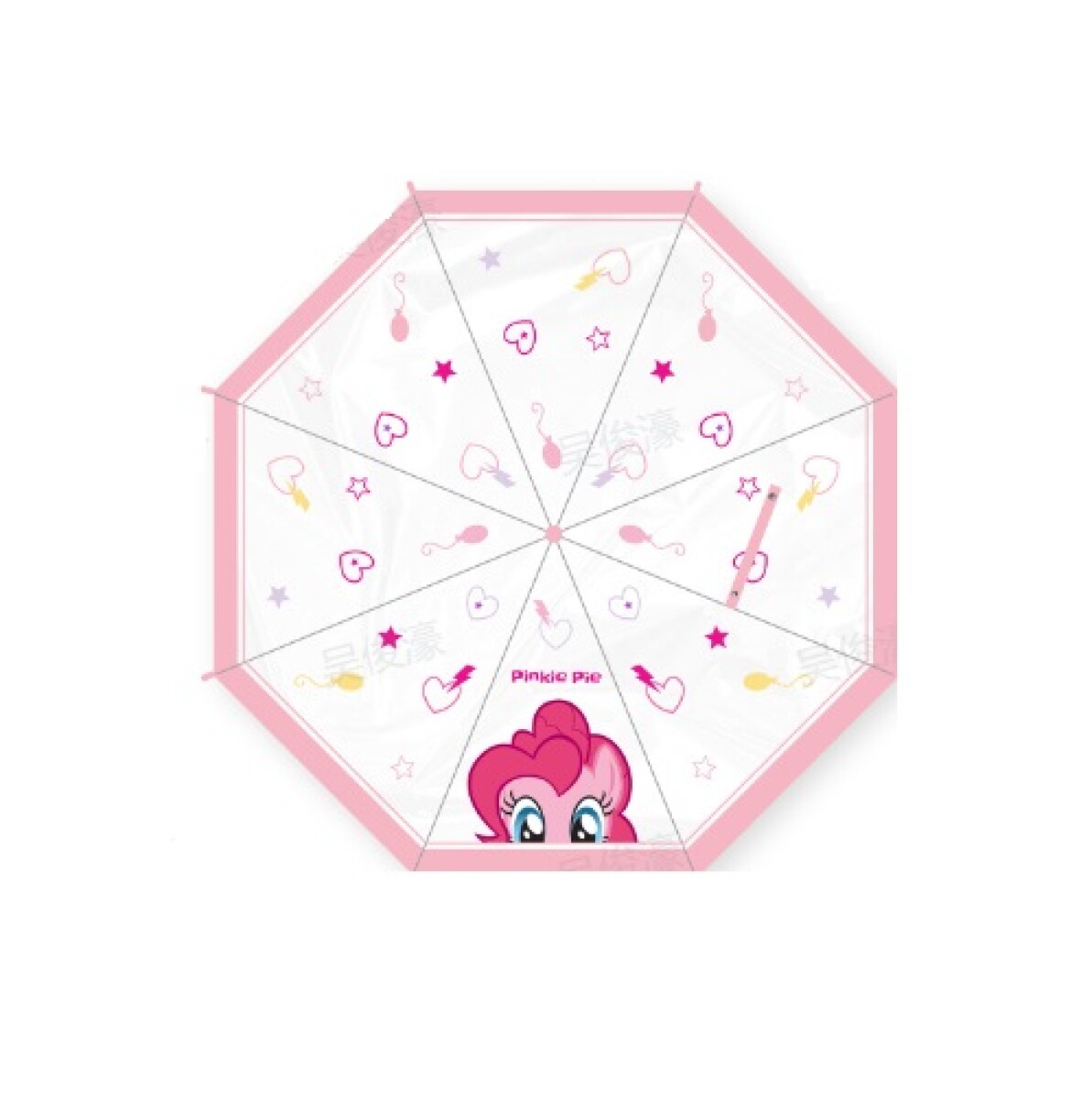 Paraguas pequeño pony - rosa 