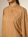 Blusa Rivane Beige Oscuro