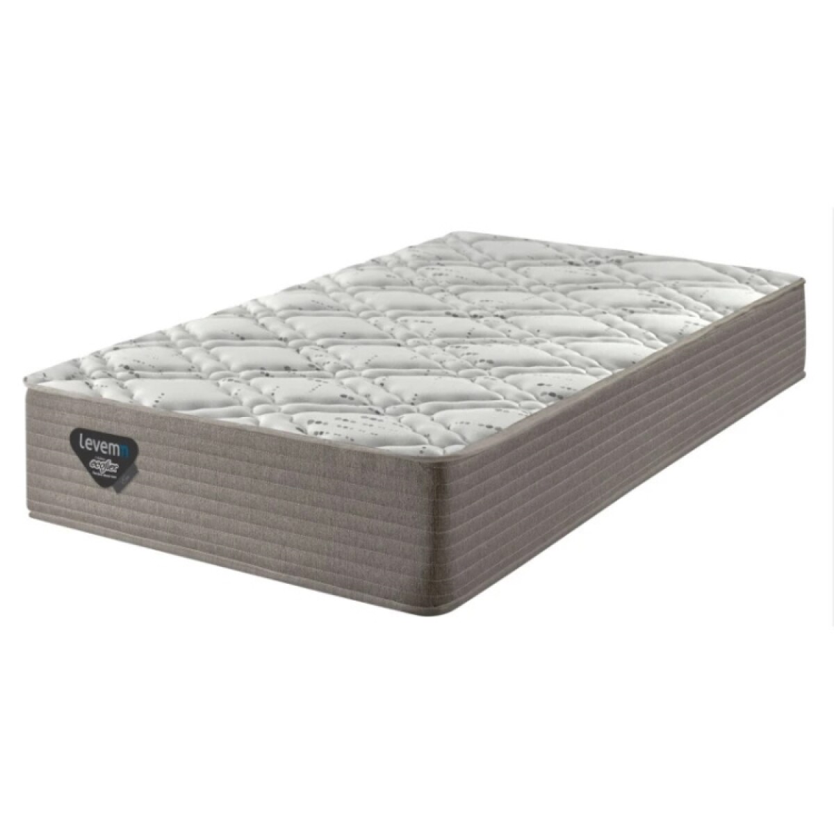 Colchon 1 Plaza Ecoflex Eos Resorte 0.78 X 1.88 X 0.23 