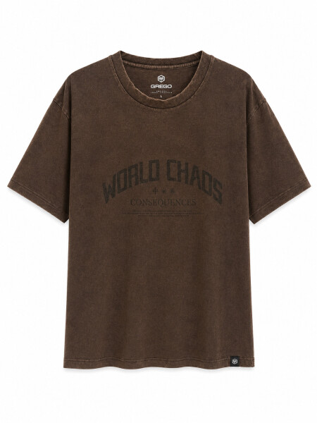 REMERA VELICE II MARRON