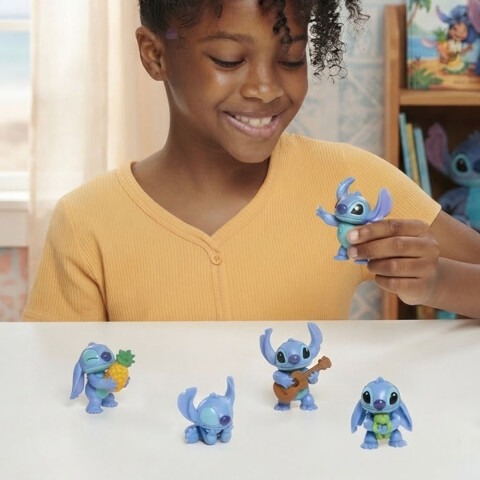 Set x 5 Mini Figuras Coleccionables Stitch Just Play U