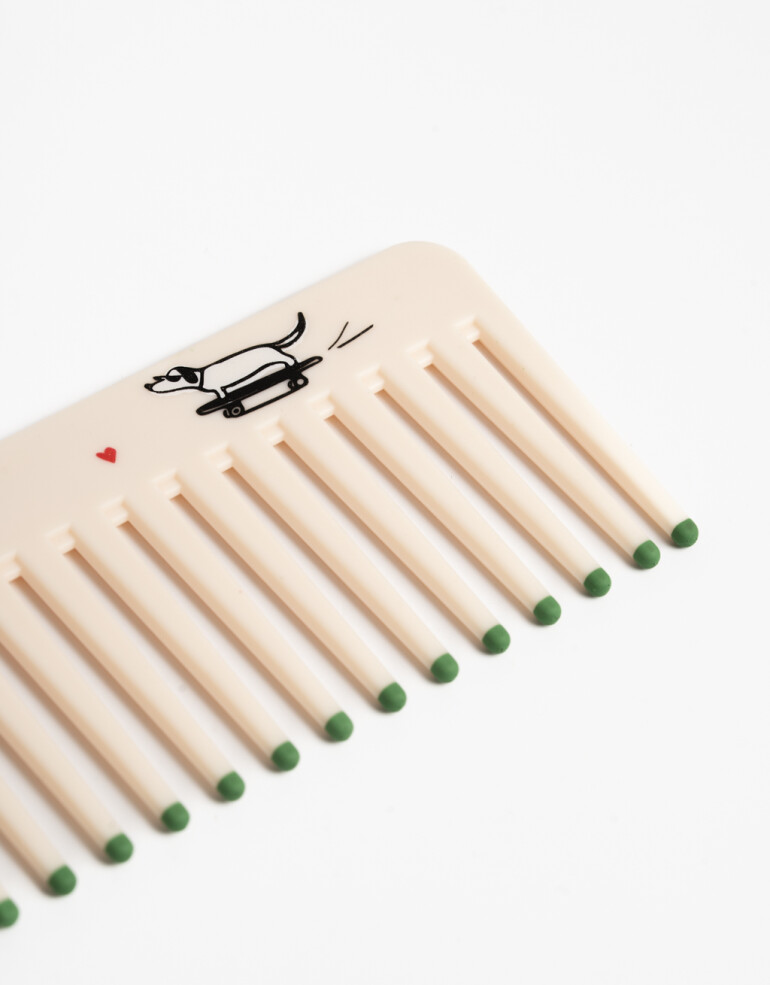 Cepillos y Peines Peine Desenredante - Rosa Polvo