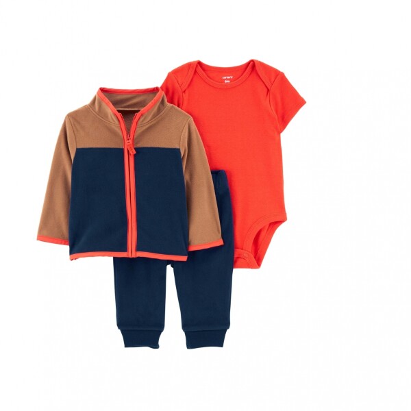 Conjunto Micropolar Carters Blue Brown Conjunto Micropolar Carters Blue Brown