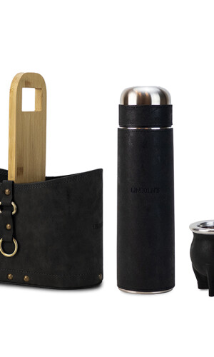 KIT MATERO GALLUS ENGRASADO NEGRO