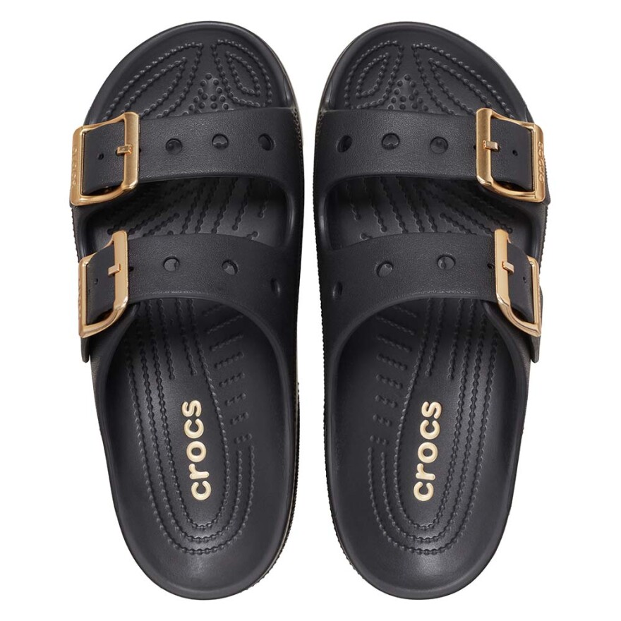 Saturday Metallic Buckle Sandal W Black