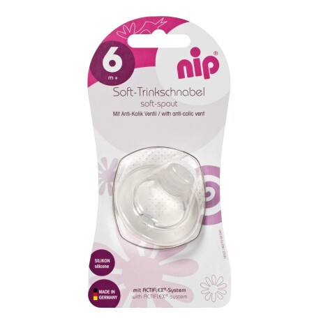 Boquilla Suave de Silicona Nip 6M+ 001
