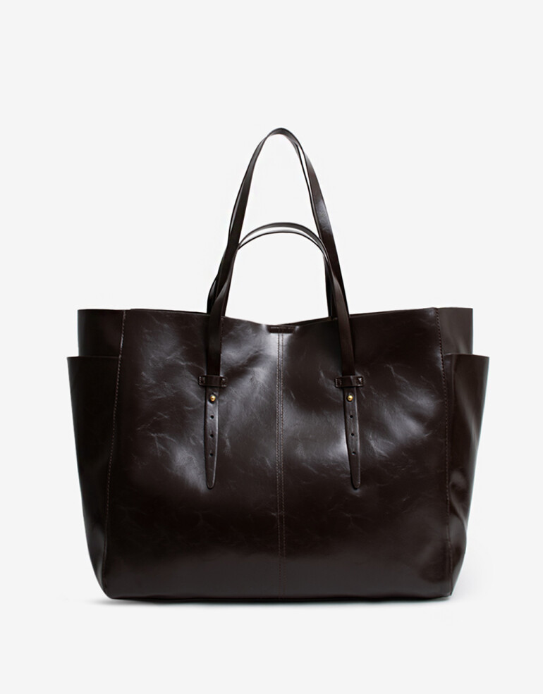 Shopper Cartera Fomato Shopper - Marron Chocolate