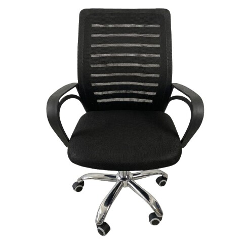 SILLA GIRATORIA NEGRA P/OFICINA Unica