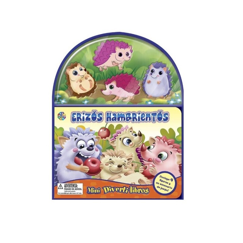 MINI DIVERTILIBROS-ERIZOS HAMBRIENTOS MINI DIVERTILIBROS-ERIZOS HAMBRIENTOS