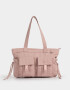 Shopper Cartera Shopper Multipocket - Rosa Viejo