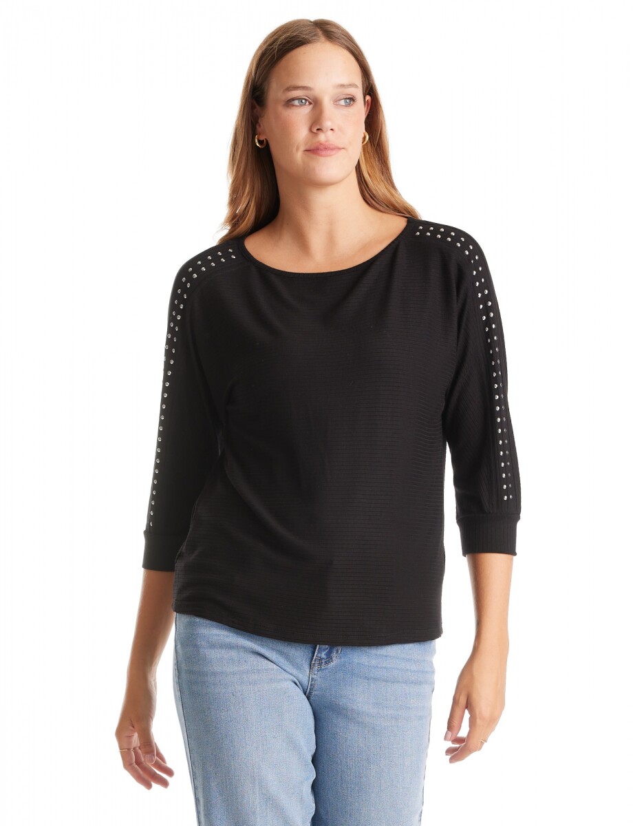 Blusa Tachas - Negro 