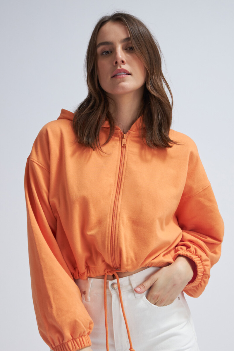 Chaqueta deportiva corta - Naranja 