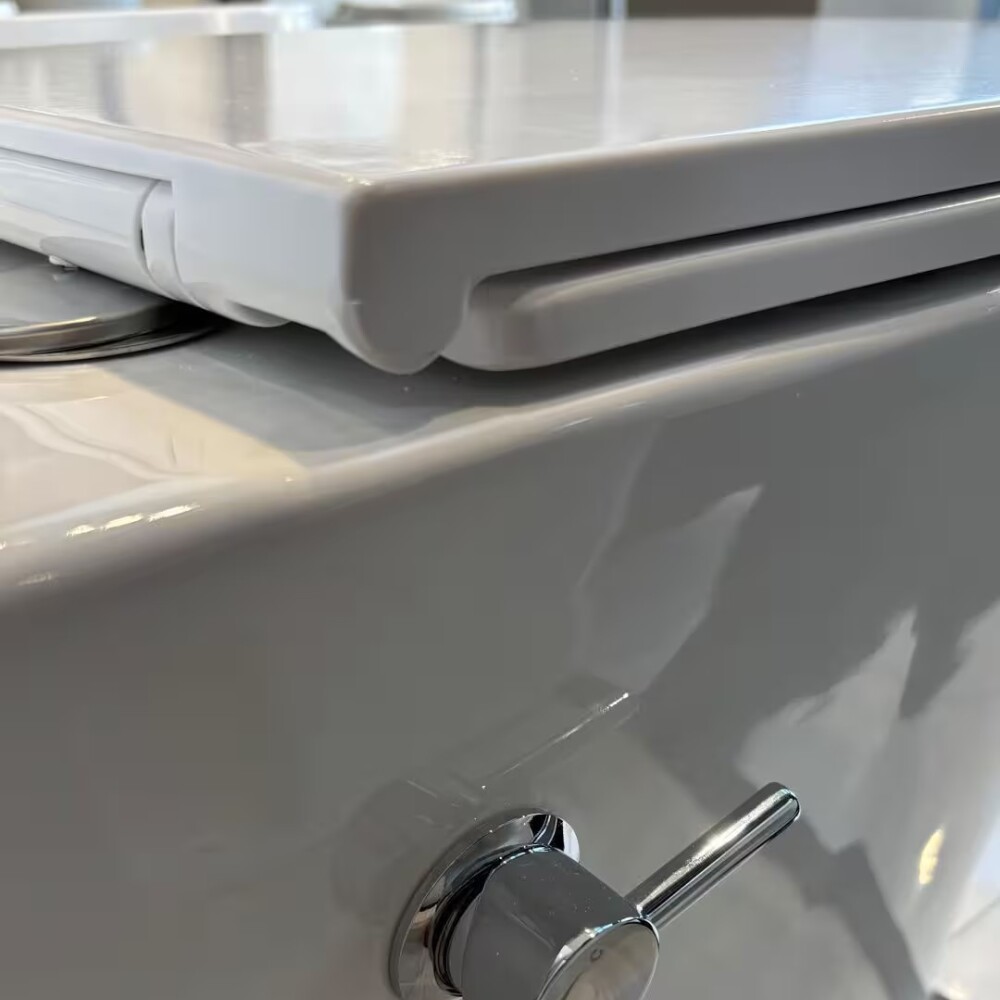 Inodoro largo con mochila y bidet Mirage Blanco Inodoro Largo Con Mochila Y Bidet Mirage Blanco