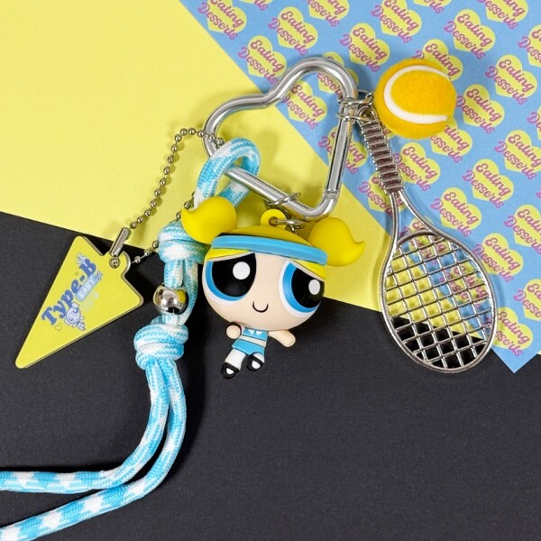 Llavero chicas superpoderosas tenis Burbuja
