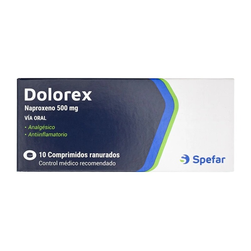 Dolorex 500 Mg. 10 Comp. Dolorex 500 Mg. 10 Comp.