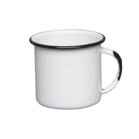 Taza Acero Esmaltado 360ml Blanco Taza Acero Esmaltado 360ml Blanco