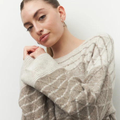 SWEATER MIRNA Beige Melange