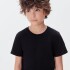 CAMISETA ML MASC PRETO ESCURO