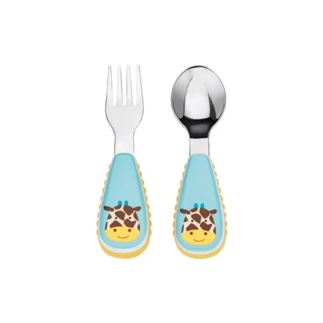 Set de Cubiertos Skip Hop Zoo Collection JIRAFA