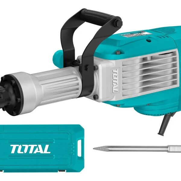 Martillo Demoledor Total TH217068 1700W – 50J | SDS-HEX Industrial 14 kg Martillo Demoledor Total TH217068 1700W – 50J | SDS-HEX Industrial 14 kg