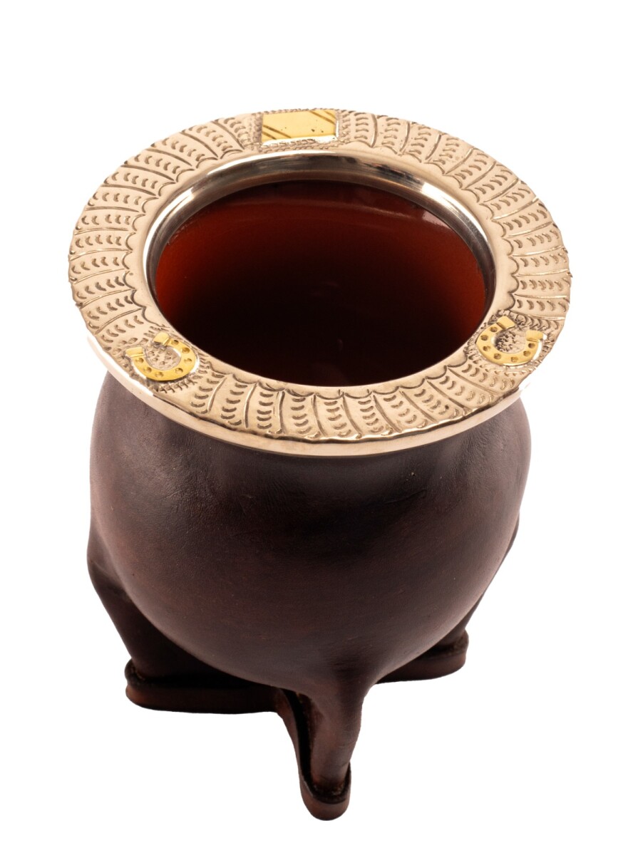 Mate de Alpaca y Bronce - Z5 de ceramica 