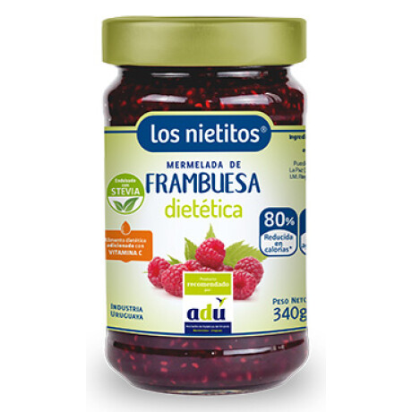 MERMELADA LOS NIETITOS DIET FCO 340G FRAMBUESA MERMELADA LOS NIETITOS DIET FCO 340G FRAMBUESA