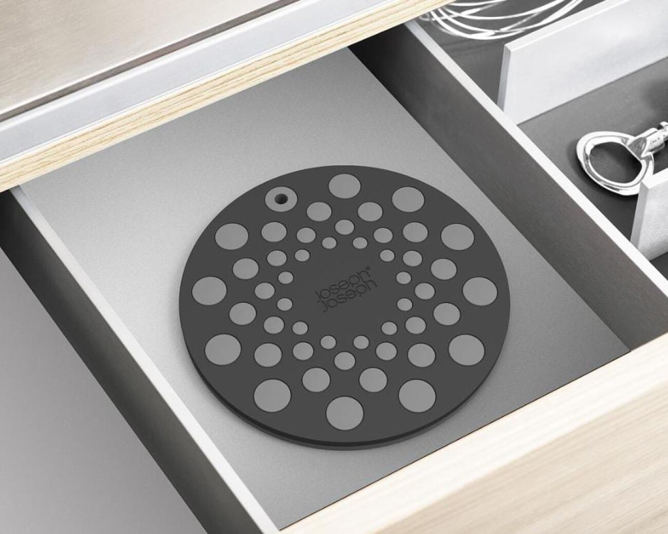 Set de 2 Posafuentes de Silicona Joseph Joseph Spot-On Set de 2 Posafuentes de Silicona Joseph Joseph Spot-On