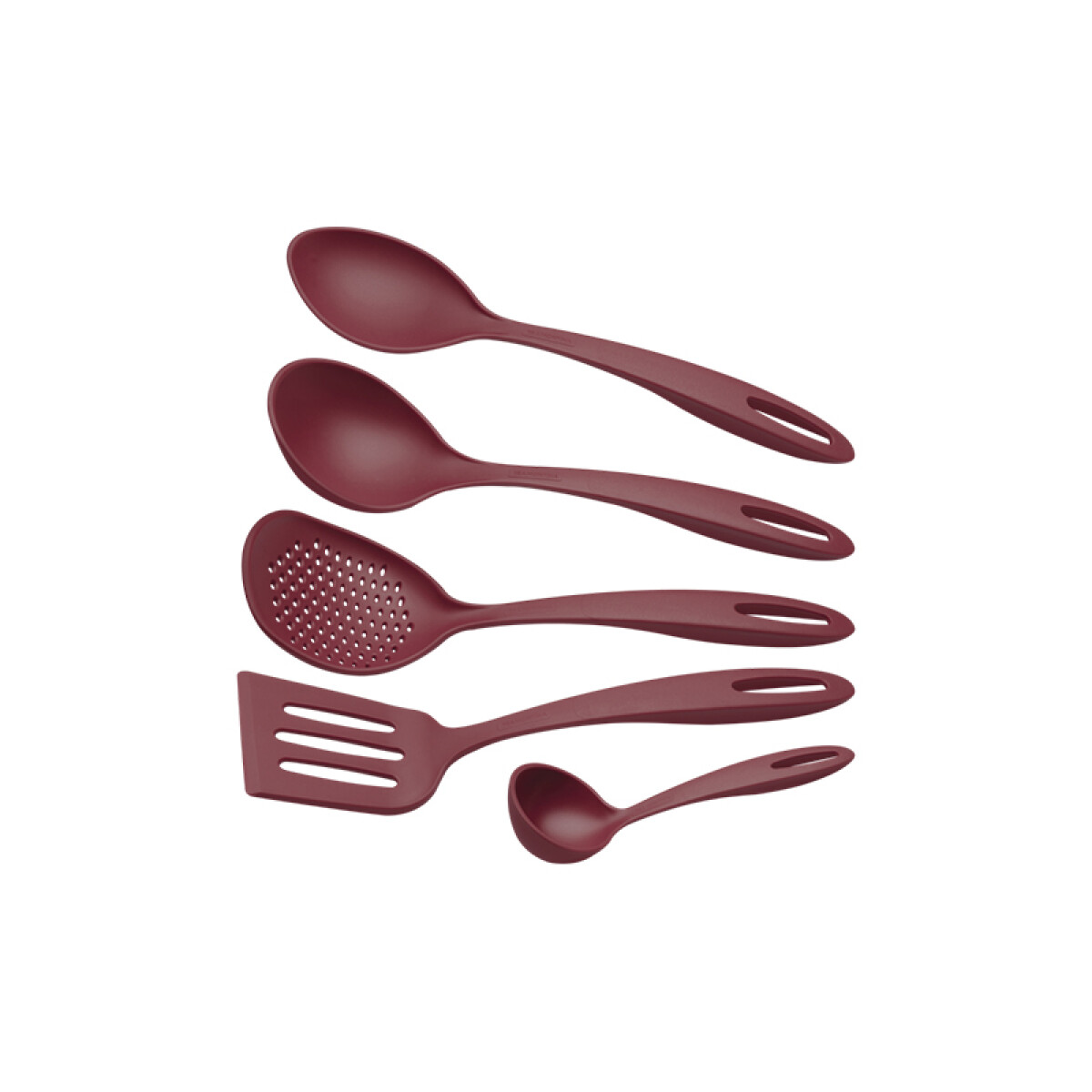 Juego utensilios rojo 5 piezas "ABILITY" -TRAMONTINA - TR8054 