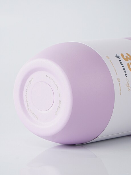 Vaso Térmico Push&Drink 350mL. Lila