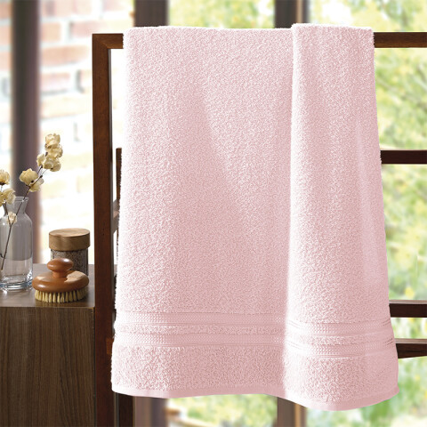 Toalla Baño Priori Döhler 65 cm x 130 cm 100% Algodón ROSA CLARO