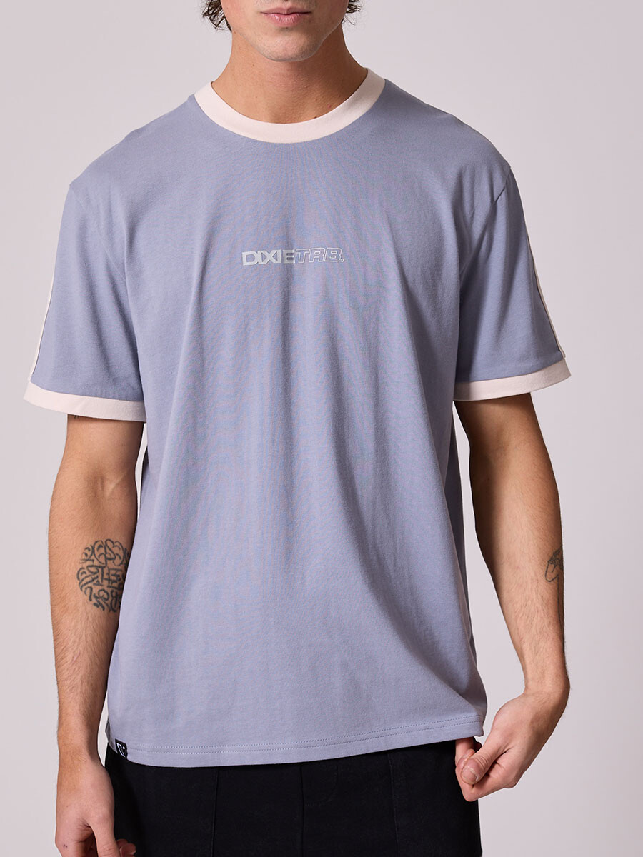 T-SHIRT SOPRE DIXIE - Gris Claro 