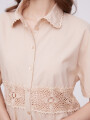 Camisa Shimmia Beige