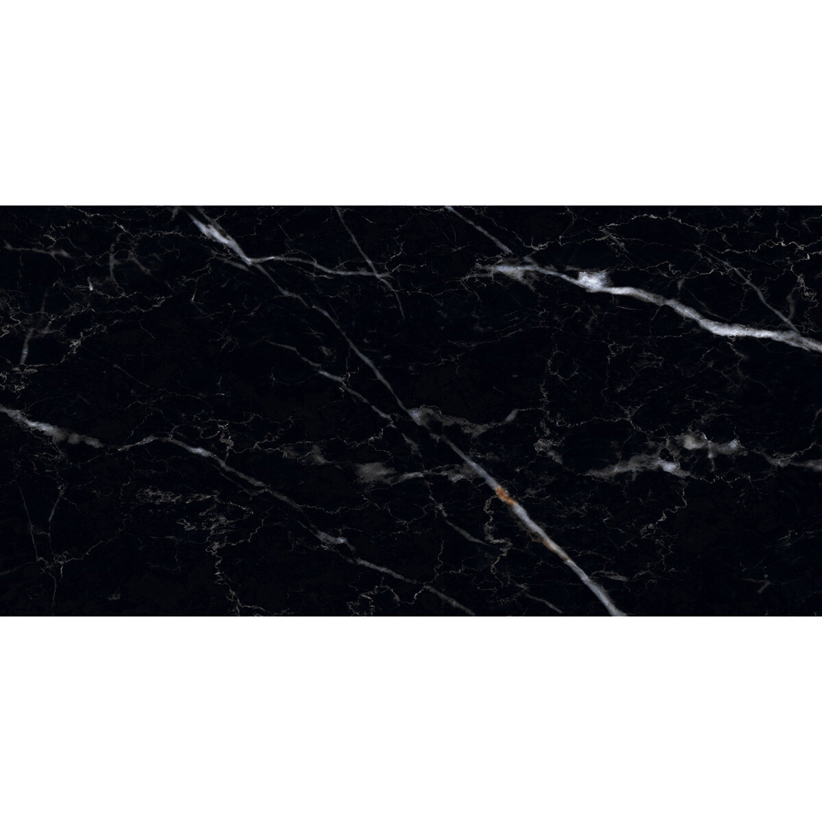 Porcelanato Roma Black 60x120 Cm High Gloss 