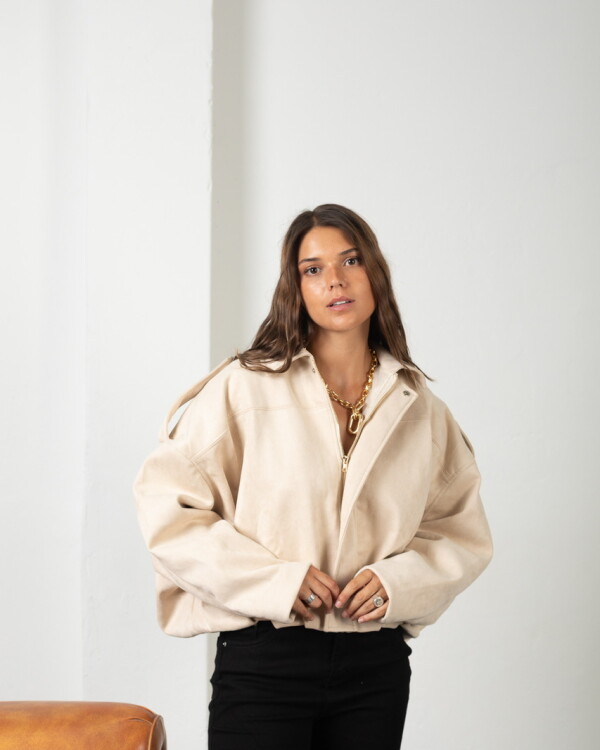 Campera Uma PRE VENTA manteca