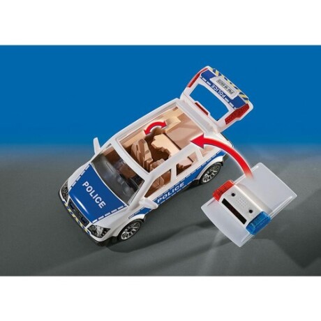 Playmobil City Action coche de policía con luces y sonido 35 piezas Playmobil City Action coche de policía con luces y sonido 35 piezas