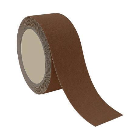 Cinta Antideslizante Excelente Calidad Rollo 5mts X 5 Cms Marrón