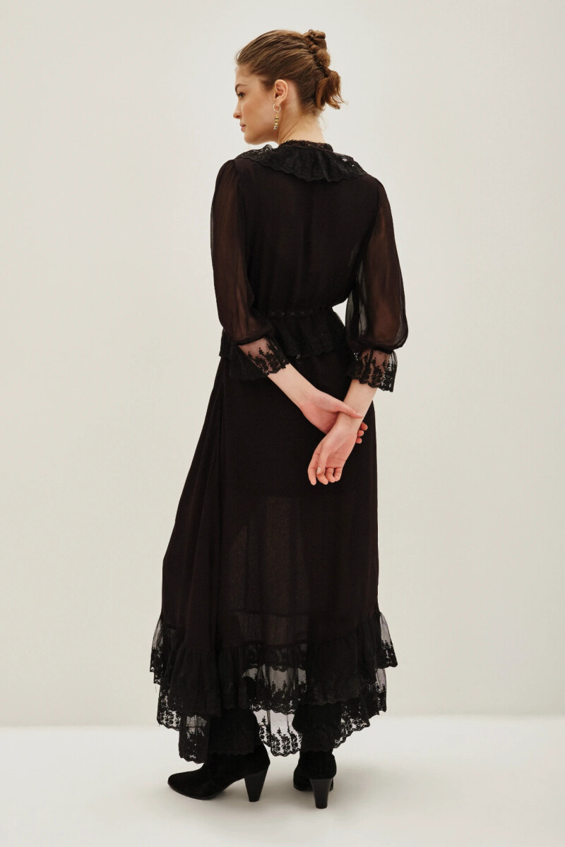 Vestido Liberty Lace Negro