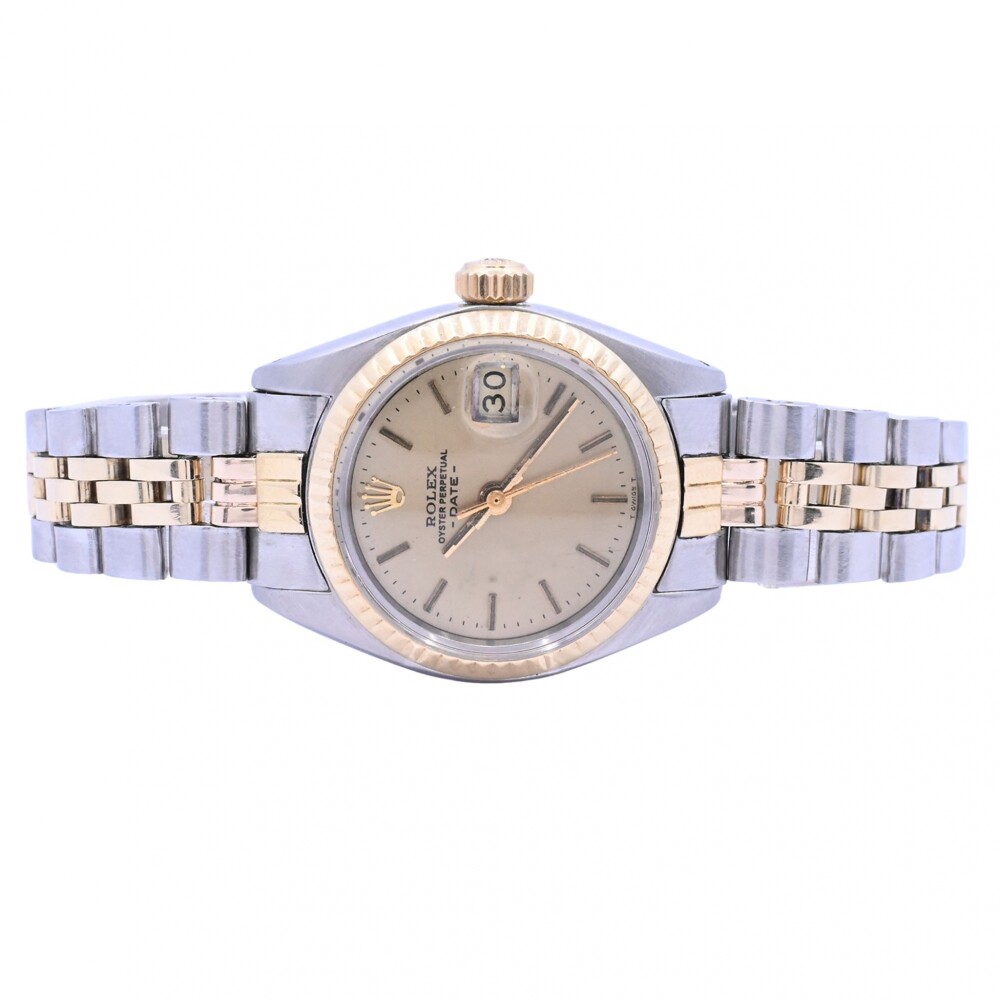 Rolex date dama 6917 acero y oro 26 mm año 1980 Rolex date dama 6917 acero y oro 26 mm año 1980