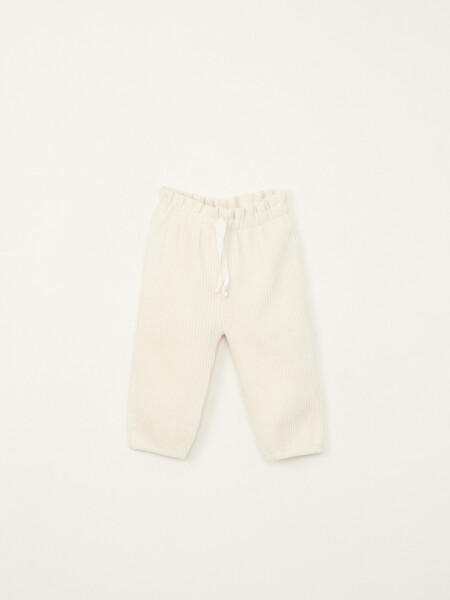 Pantalón de pana Beige